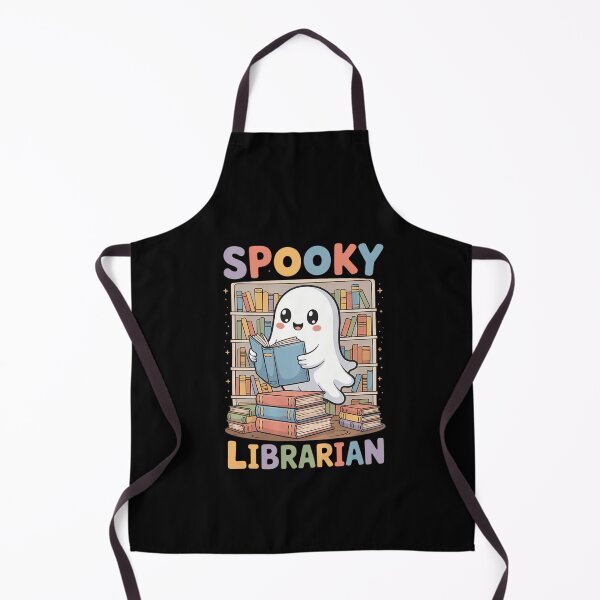 Item preview, Spooky Librarian Funny Boo-Ghost Book Halloween Library designed and sold by KarstenNoanra.