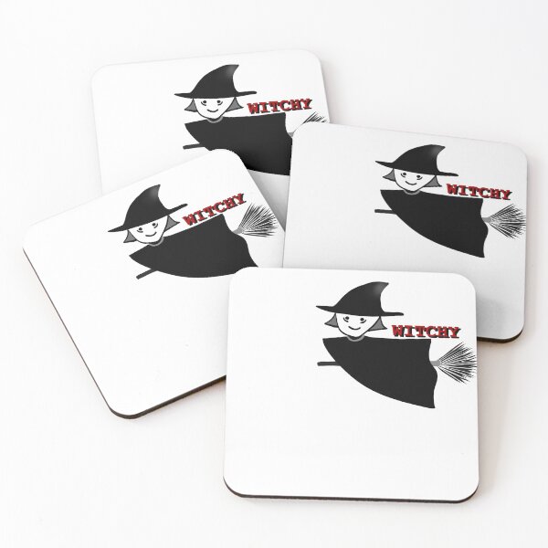 Item preview, Minimalist style Halloween cartoon witch designed and sold by nongsao4.