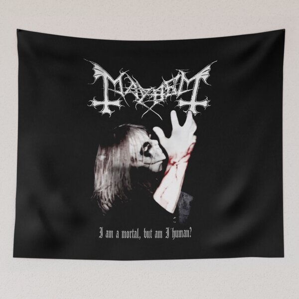 Item preview,  Mayhem T-Shirt Mayhem Tee Mayhem Inspired Merch Black Metal T-Shirt Dead designed and sold by hilaryharbq.