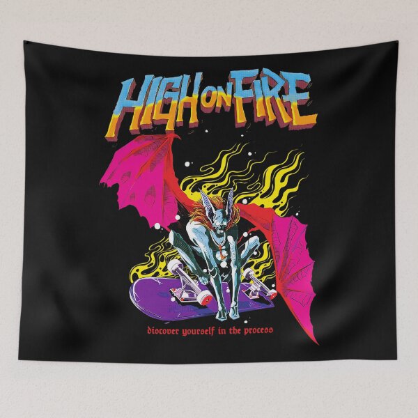 Item preview, Forged in Fury Metal Vintage Flames Band Heavy Music designed and sold by SaltySourDesig.