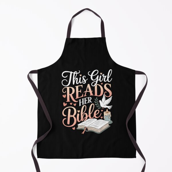 Item preview, This Girl Reads Her Bible Faith-Based Design for Christian designed and sold by KarstenNoanra.