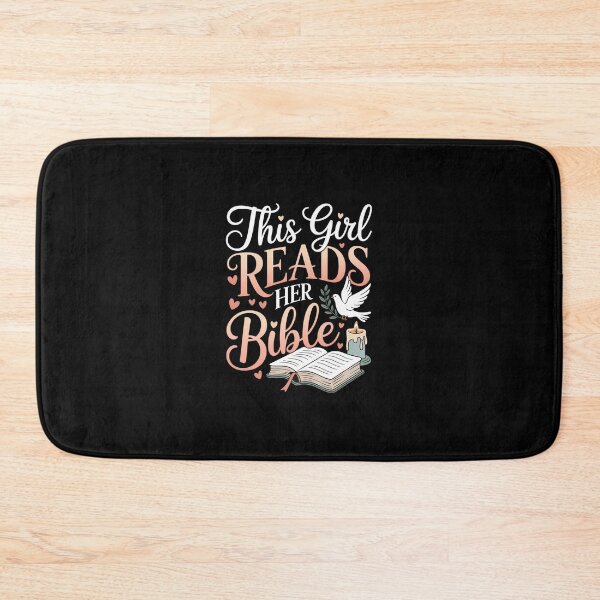Item preview, This Girl Reads Her Bible Faith-Based Design for Christian designed and sold by KarstenNoanra.
