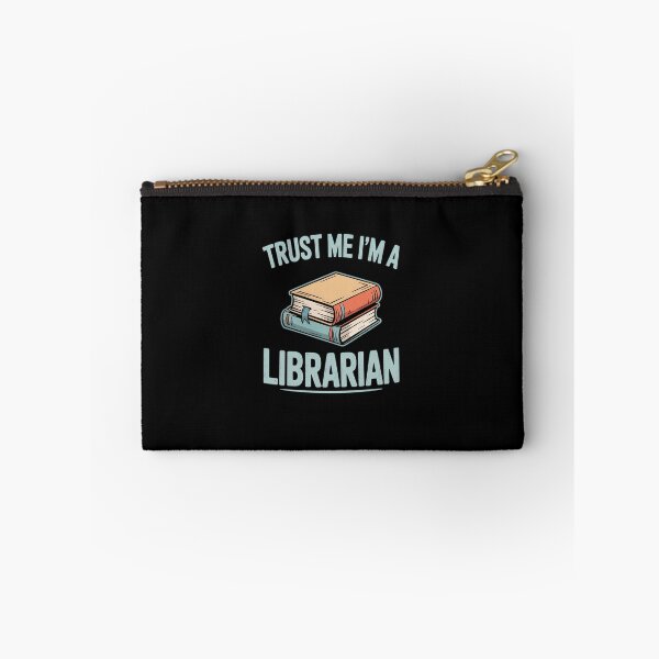 Item preview, Trust Me Im Librarian Book Stack Humor for Book Nerds designed and sold by KarstenNoanra.