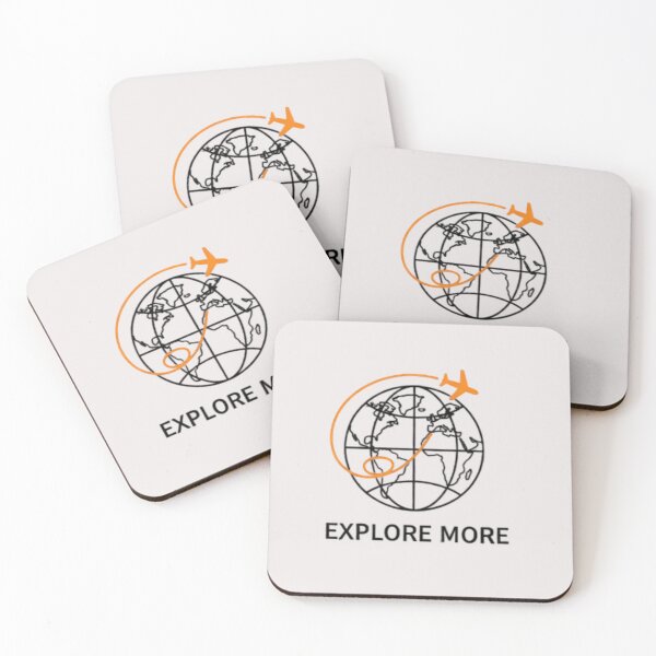 Item preview, Explore More – Minimal Adventure Quote for Travelers & Nature Lovers designed and sold by bobscraze.