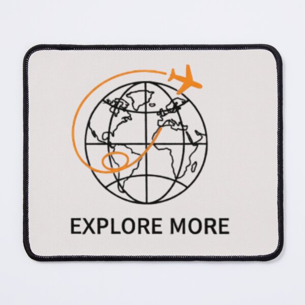 Item preview, Explore More – Minimal Adventure Quote for Travelers & Nature Lovers designed and sold by bobscraze.