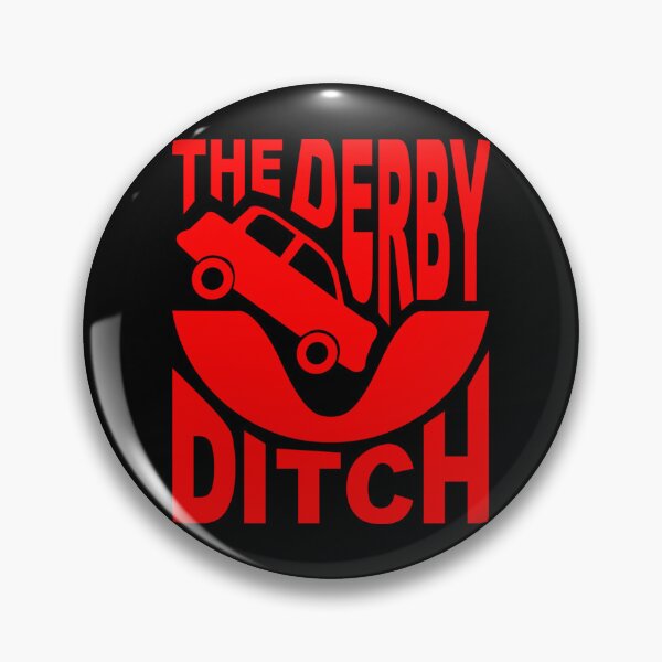 Item preview, The Derby Ditch In Red Illustration designed and sold by CristianRunte.