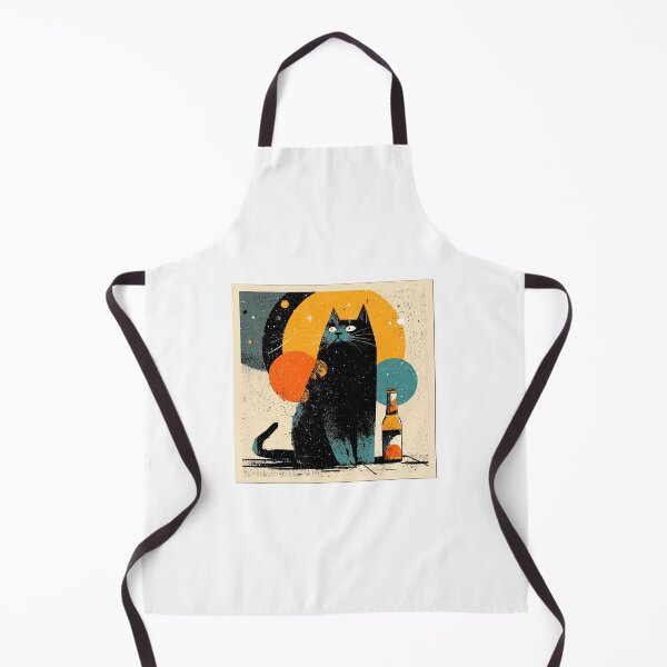 Item preview, Cat with beer  designed and sold by Brilaz.