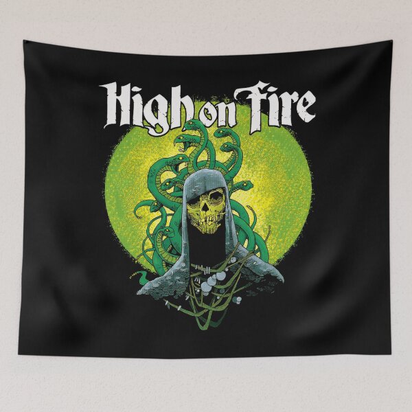 Item preview, Forged Flames Vintage Music Fury in Heavy Band Metal designed and sold by SaltySourDesig.