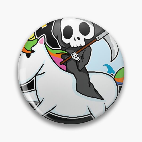 Item preview, Halloween Unicorn Costume Grim Reaper Riding Unicorn designed and sold by truongtruongy.