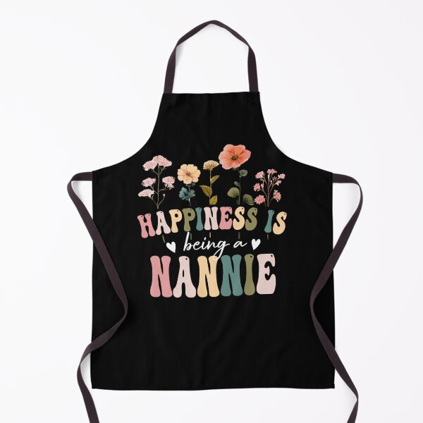 Item preview, Happiness is Being a Nannie Floral Nannie Mother's Day designed and sold by tranquocau.