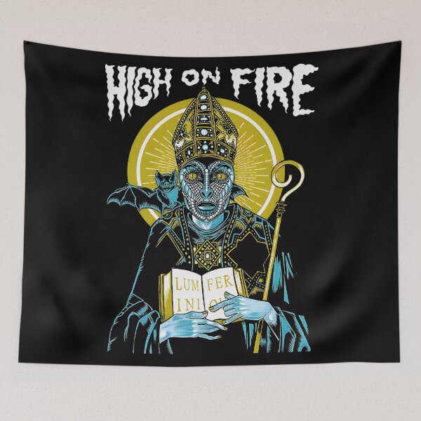 Item preview, Forged Heavy Band Vintage in Fury Metal Flames Music designed and sold by SaltySourDesig.