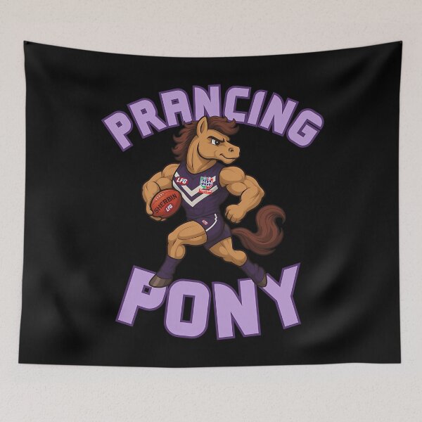 Item preview, Prancing Pony By Purple Reign Podcast designed and sold by tulloondreg.
