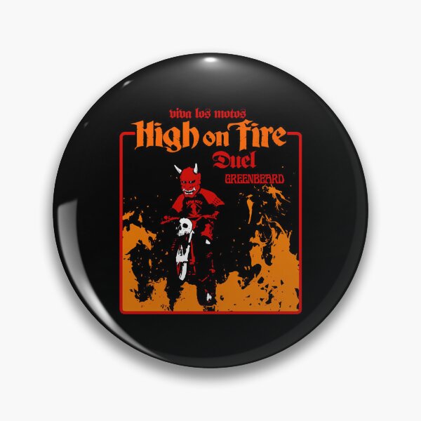 Item preview, Heavy Band Fury Flames in Forged Metal Music Vintage designed and sold by SaltySourDesig.