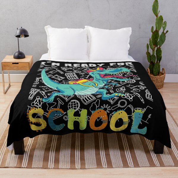 Item preview, I'm ready for School Dinos Funny For Boy Girl Kids designed and sold by XzavierHolland.