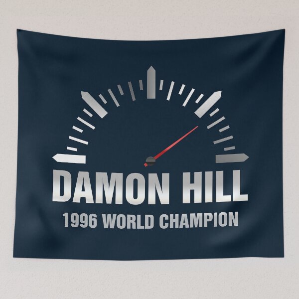 Item preview, Damon Hill 1996 F1 World Champion Metalic Art designed and sold by San Studios Co..