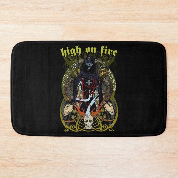 Item preview, Vintage Forged in Heavy Metal Band Music Flames Fury designed and sold by SaltySourDesig.