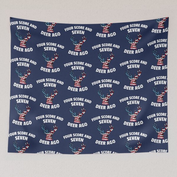 Item preview, American Flag Deer 4th of July - Seven Deer Ago product designed and sold by hammack67.