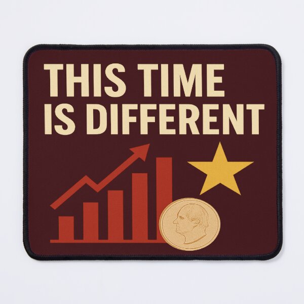 Item preview, This Time Is Different – Economic Reality Design designed and sold by JM Language Service.