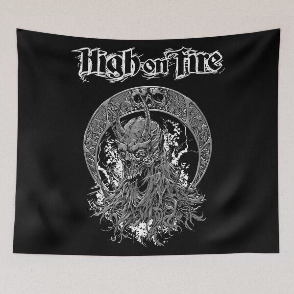 Item preview, Flames Vintage Forged Music Fury Metal Heavy in Band designed and sold by SaltySourDesig.