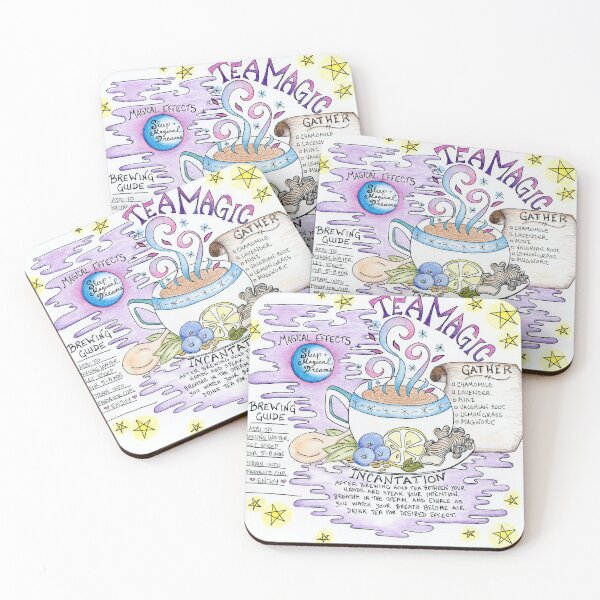 Item preview, Tea Magic: Sleep + Magical Dreams designed and sold by PeonyPope.
