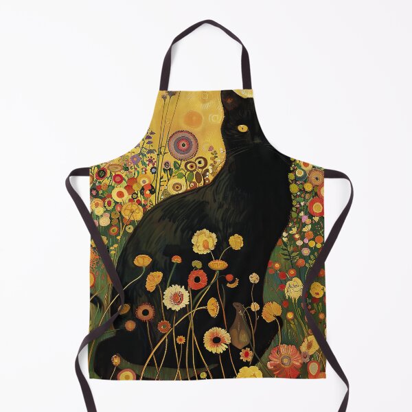 Item preview, Gustav Klimt Black Cat designed and sold by Felipe Hora.