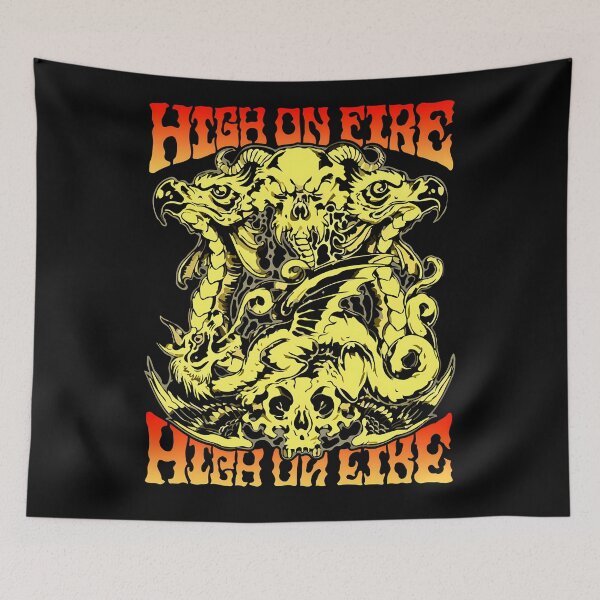 Item preview, Flames Forged Vintage Band Heavy Fury Music Metal in designed and sold by SaltySourDesig.