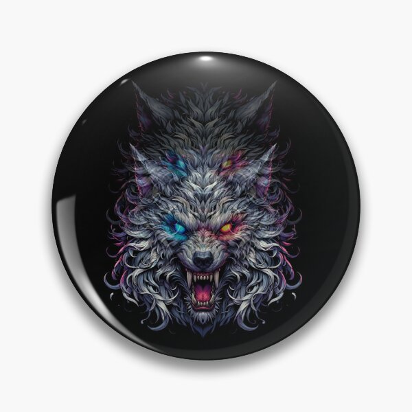 Item preview, Fierce Wolf Spirit Tribal Artwork designed and sold by VVIPDESIGNS.