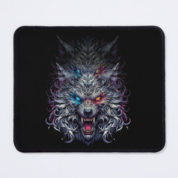 Item preview, Fierce Wolf Spirit Tribal Artwork designed and sold by VVIPDESIGNS.