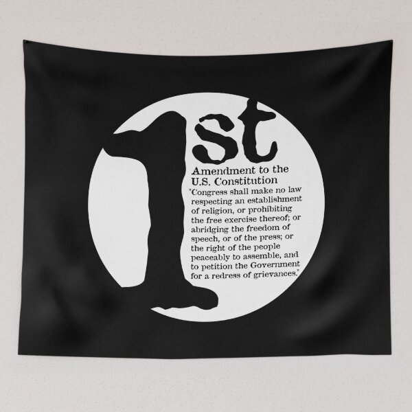Item preview, First Amendment To the U. S. Constitution  designed and sold by BANDOFSCRIBBLE Hollywood.