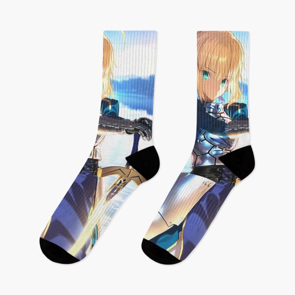 Item preview, Saber Fate Stay Night Tranquil Lakeside Anime Girl designed and sold by earlobejerk.