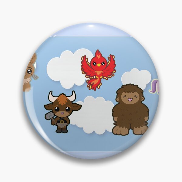 Item preview, Mythical Stickers designed and sold by 3PeasInAPod.