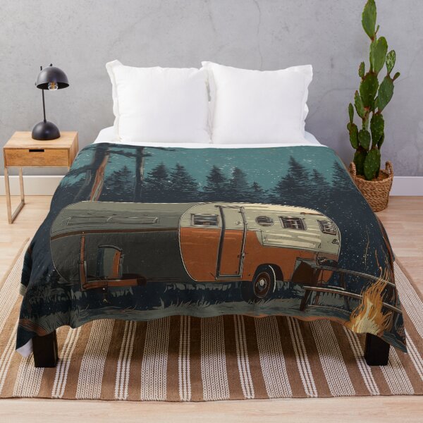 Item preview, Moonlit Campfire & Cozy Caravan designed and sold by ArgentoArt.