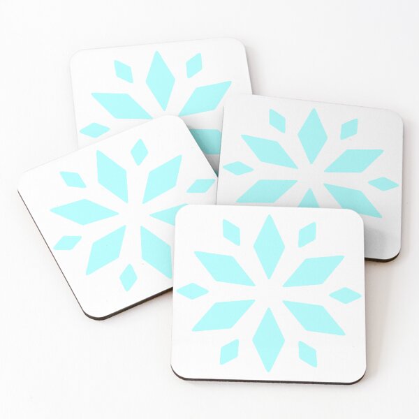 Item preview, Minimalist Snowflake Design  (Large) – Geometric Winter Holiday Art  designed and sold by TummysEmporium.