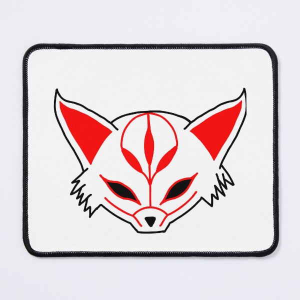 Item preview, Kitsune Mask (Large) – Japanese Fox Spirit Yokai Art designed and sold by TummysEmporium.