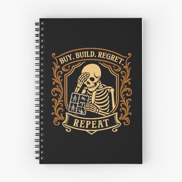 Item preview, Buy Build Regret Repeat Funny Miniature Painter designed and sold by pixeptional.
