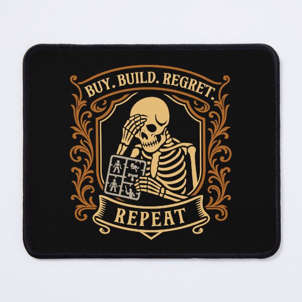 Item preview, Buy Build Regret Repeat Funny Miniature Painter designed and sold by pixeptional.