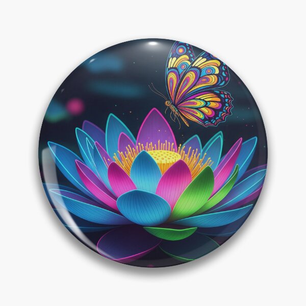 Item preview, Lotus Flower with A Butterfly designed and sold by RSTrrendywear.