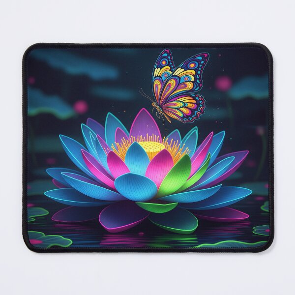 Item preview, Lotus Flower with A Butterfly designed and sold by RSTrrendywear.