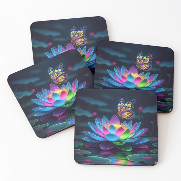 Item preview, Lotus Flower with A Butterfly designed and sold by RSTrrendywear.