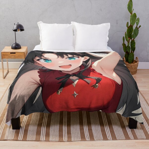 Item preview, Rin Tohsaka Fate Stay Night Joyful Anime Girl designed and sold by earlobejerk.