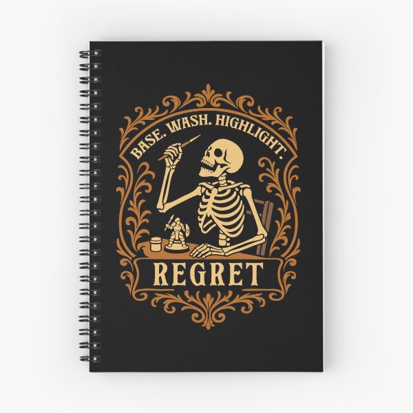 Item preview, Base Wash Highlight Regret Funny Miniature Painter designed and sold by pixeptional.
