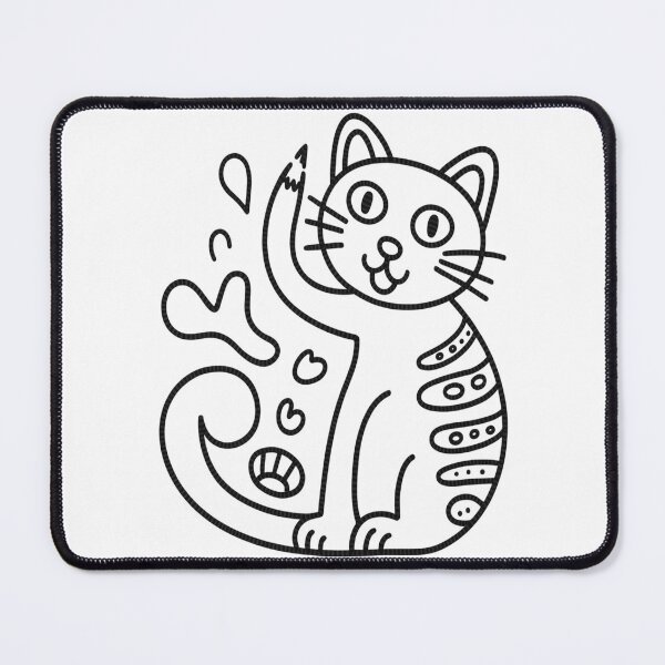 Item preview, cat jumping tear water designed and sold by knightchaya.