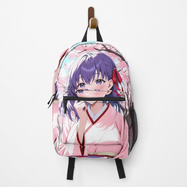 Item preview, Sakura Matou Fate Stay Night Anime Girl Pink Kimono designed and sold by earlobejerk.