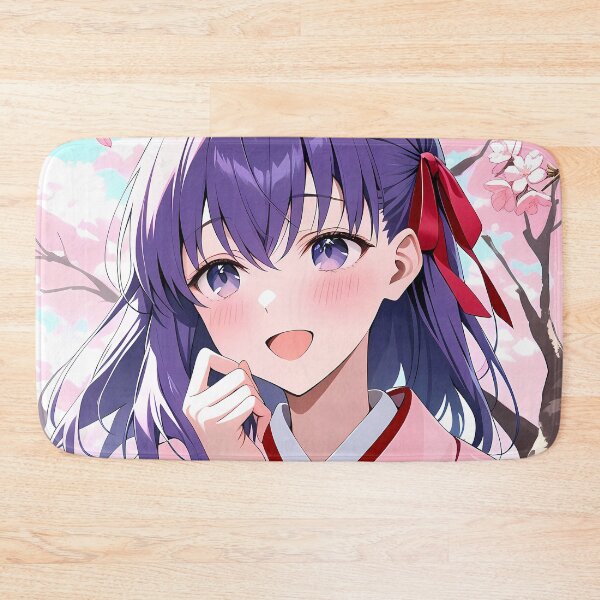 Item preview, Sakura Matou Fate Stay Night Anime Girl Pink Kimono designed and sold by earlobejerk.
