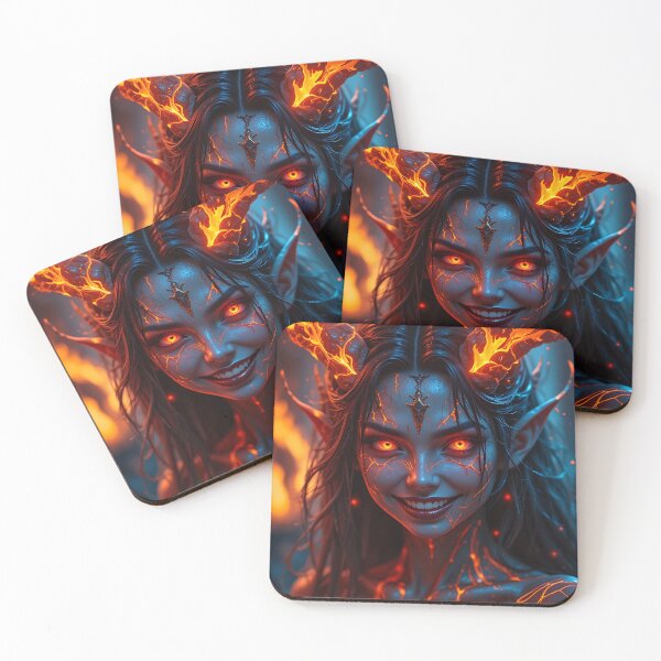 Item preview, Lava Succubus designed and sold by GalleryBrisArt.