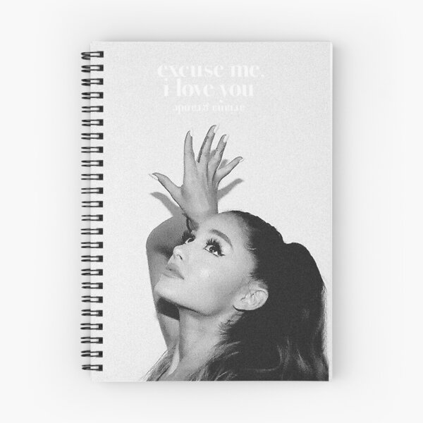 Item preview, Excuse Me Ily Ariana Grande Bnw Poster designed and sold by RandyMendoza66.