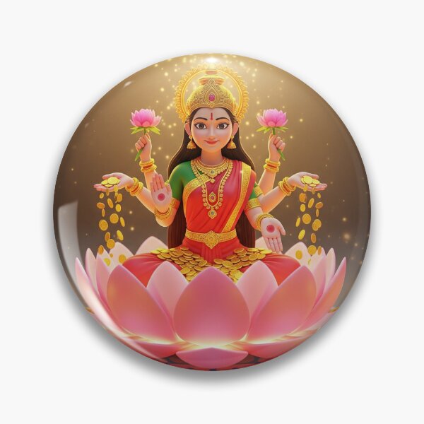 Item preview, Diwali inspired goddess Lakshmi design  designed and sold by sanyashr7.