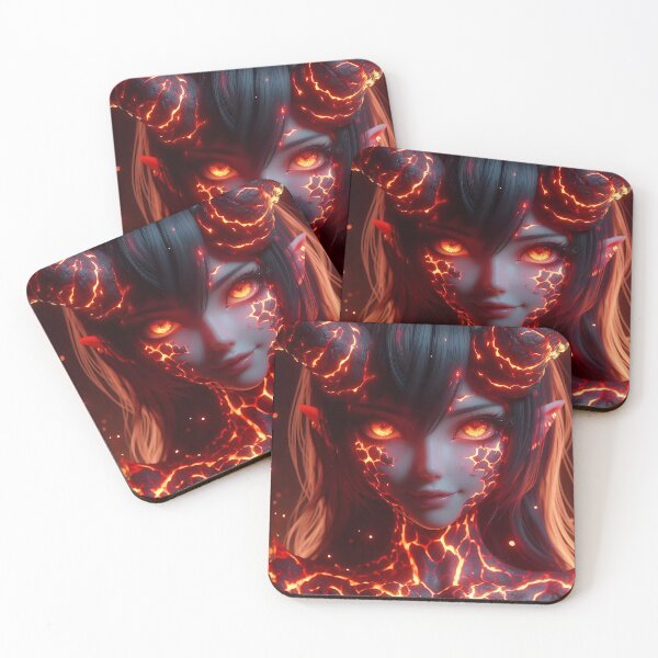 Item preview, Lava Succubus designed and sold by GalleryBrisArt.
