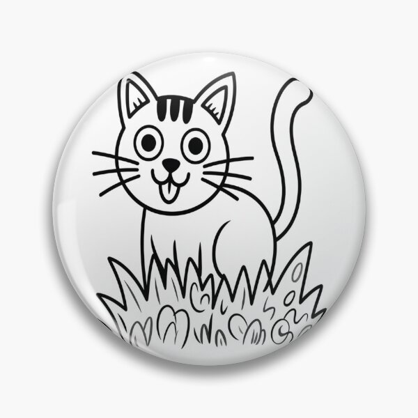 Item preview, Cat Play Around Grass designed and sold by knightchaya.