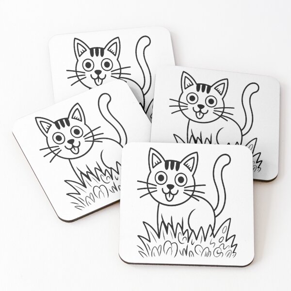 Item preview, Cat Play Around Grass designed and sold by knightchaya.